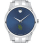 Baylor Men's Movado Collection Stainless Steel Watch with Blue Dial Shot #1