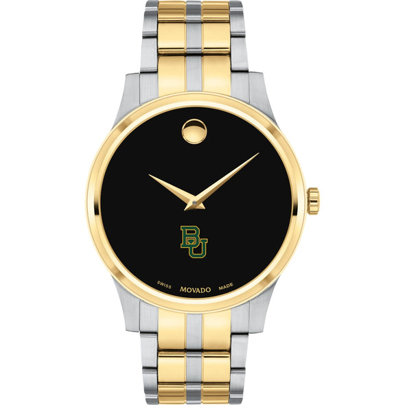 Baylor Men&#39;s Movado Collection Two-Tone Watch with Black Dial Shot #2