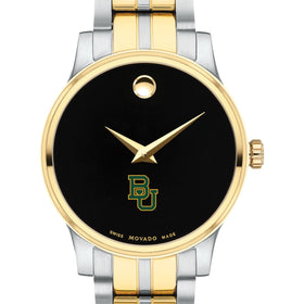 Baylor Women&#39;s Movado Collection Two-Tone Watch with Black Dial Shot #1