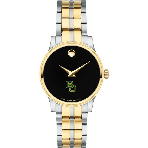 Baylor Women&#39;s Movado Collection Two-Tone Watch with Black Dial Shot #2