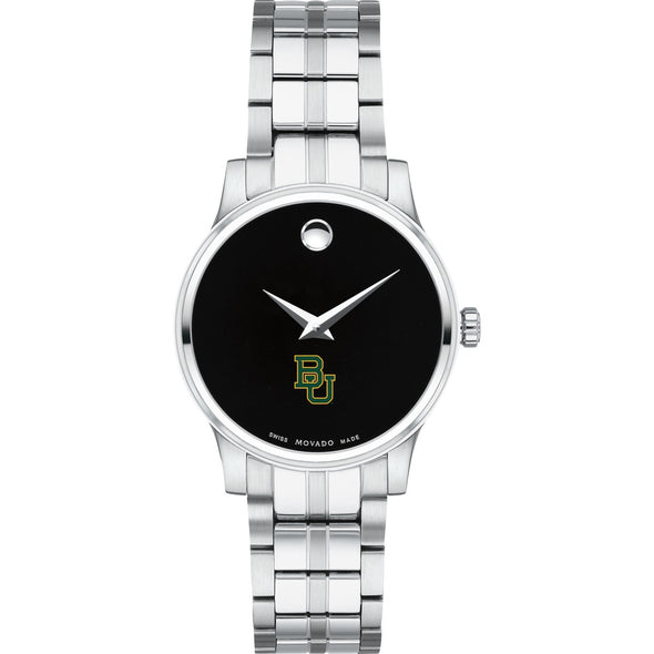 Baylor Women&#39;s Movado Stainless Steel Watch with Black Dial Shot #2