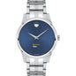 Berkeley Haas Men's Movado Collection Stainless Steel Watch with Blue Dial Shot #2