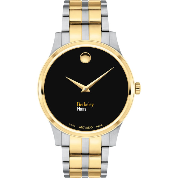 Berkeley Haas Men&#39;s Movado Collection Two-Tone Watch with Black Dial Shot #2