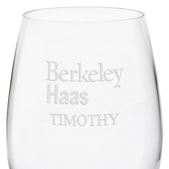 Berkeley Haas Red Wine Glasses Shot #3