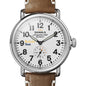 Berkeley Haas Shinola Watch, The Runwell 41 mm White Dial Shot #1