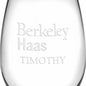 Berkeley Haas Stemless Wine Glasses Made in the USA Shot #3