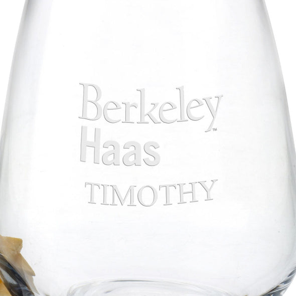 Berkeley Haas Stemless Wine Glasses Shot #3