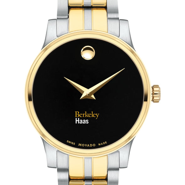 Berkeley Haas Women&#39;s Movado Collection Two-Tone Watch with Black Dial Shot #1