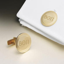 Beta Theta Pi 18K Gold Cufflinks Shot #1