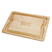 Beta Theta Pi Maple Cutting Board Shot #1