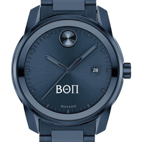 Beta Theta Pi Men&#39;s Movado BOLD Blue Ion with Date Window Shot #1