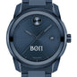 Beta Theta Pi Men's Movado BOLD Blue Ion with Date Window Shot #1