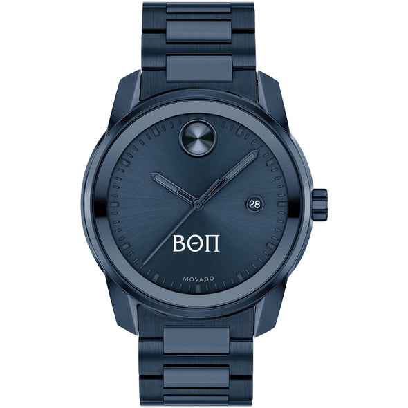 Beta Theta Pi Men&#39;s Movado BOLD Blue Ion with Date Window Shot #2