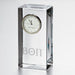 Beta Theta Pi Tall Glass Desk Clock by Simon Pearce