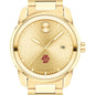 Boston College Men's Movado BOLD Gold with Date Window Shot #1