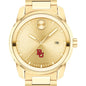 Boston University Men's Movado BOLD Gold with Date Window Shot #1