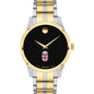 Brown Men's Movado Collection Two-Tone Watch with Black Dial Shot #2