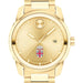 Brown University Men's Movado BOLD Gold with Date Window