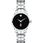 Brown Women's Movado Stainless Steel Watch with Black Dial Shot #2