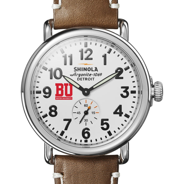 BU Shinola Watch, The Runwell 41 mm White Dial Shot #1