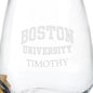 BU Stemless Wine Glasses Shot #3