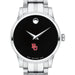 BU Women's Movado Stainless Steel Watch with Black Dial