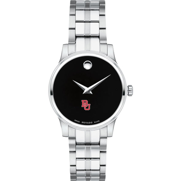 BU Women&#39;s Movado Stainless Steel Watch with Black Dial Shot #2