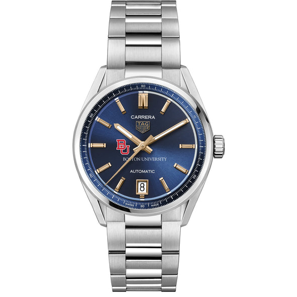 BU Women&#39;s TAG Heuer Steel Carrera with Blue Dial Shot #2