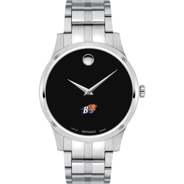 Bucknell Men&#39;s Movado Collection Stainless Steel Watch with Black Dial Shot #2