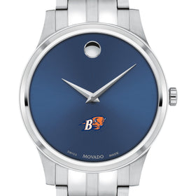 Bucknell Men&#39;s Movado Collection Stainless Steel Watch with Blue Dial Shot #1