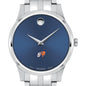 Bucknell Men's Movado Collection Stainless Steel Watch with Blue Dial Shot #1