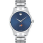 Bucknell Men's Movado Collection Stainless Steel Watch with Blue Dial Shot #2