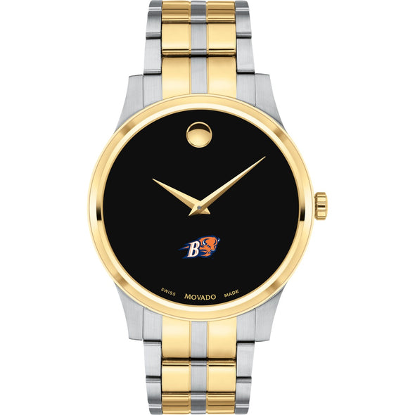 Bucknell Men&#39;s Movado Collection Two-Tone Watch with Black Dial Shot #2