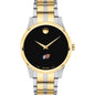 Bucknell Men's Movado Collection Two-Tone Watch with Black Dial Shot #2