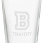 Bucknell University 16 oz Pint Glass Shot #3