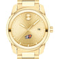 Bucknell University Men's Movado BOLD Gold with Date Window Shot #1