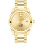 Bucknell University Men's Movado BOLD Gold with Date Window Shot #2