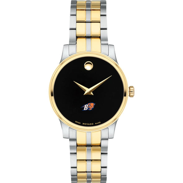 Bucknell Women&#39;s Movado Collection Two-Tone Watch with Black Dial Shot #2