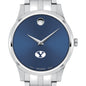 BYU Men's Movado Collection Stainless Steel Watch with Blue Dial Shot #1