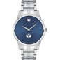 BYU Men's Movado Collection Stainless Steel Watch with Blue Dial Shot #2