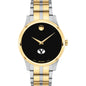 BYU Men's Movado Collection Two-Tone Watch with Black Dial Shot #2