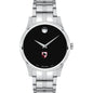 Carnegie Mellon Men's Movado Collection Stainless Steel Watch with Black Dial Shot #2