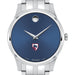 Carnegie Mellon Men's Movado Collection Stainless Steel Watch with Blue Dial