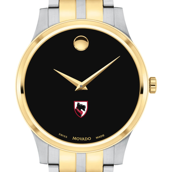 Carnegie Mellon Men&#39;s Movado Collection Two-Tone Watch with Black Dial Shot #1