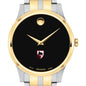 Carnegie Mellon Men's Movado Collection Two-Tone Watch with Black Dial Shot #1