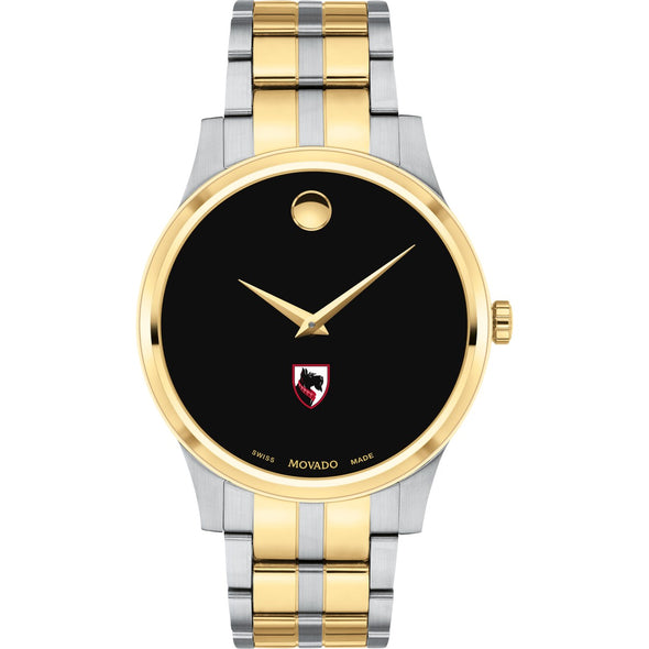 Carnegie Mellon Men&#39;s Movado Collection Two-Tone Watch with Black Dial Shot #2