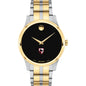 Carnegie Mellon Men's Movado Collection Two-Tone Watch with Black Dial Shot #2