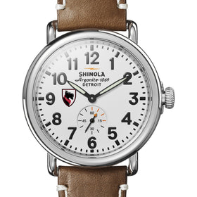 Carnegie Mellon Shinola Watch, The Runwell 41 mm White Dial Shot #1