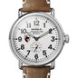 Carnegie Mellon Shinola Watch, The Runwell 41 mm White Dial Shot #1