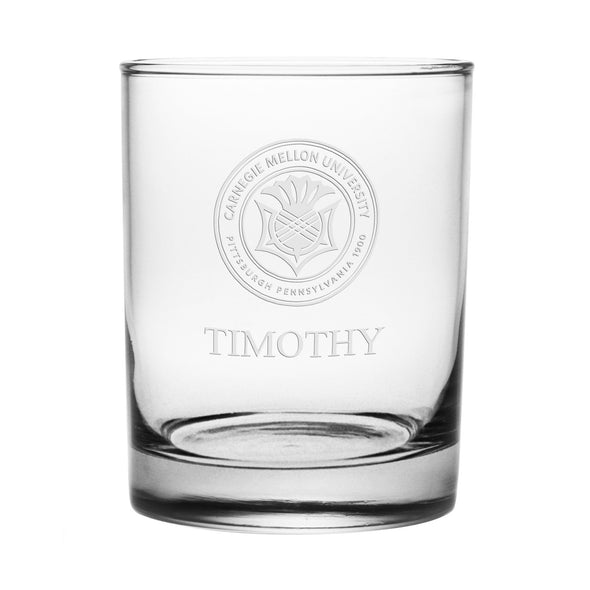 Carnegie Mellon Tumbler Glasses - Made in USA Shot #1